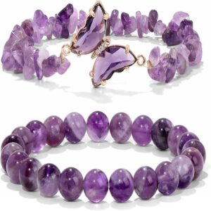 GolbalJew Amethyst Bracelet for Women