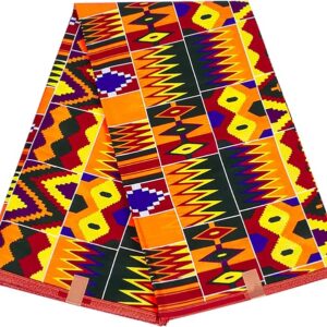 100% Cotton Ankara Kente Print