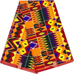100% Cotton Ankara Kente Print