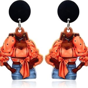 Zszkoz Colorful Acrylic Dangle Drop Earrings
